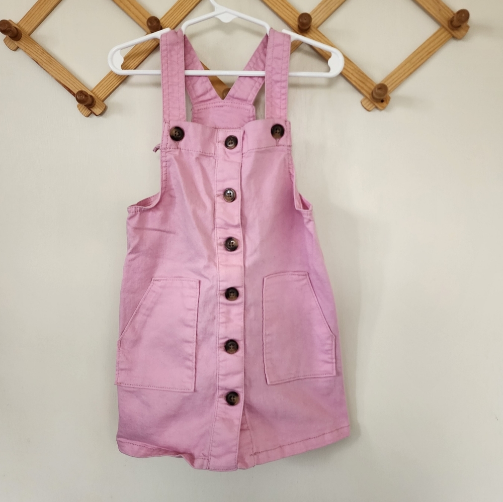 Wonder Nation 4T pink jumper dress Used good condition